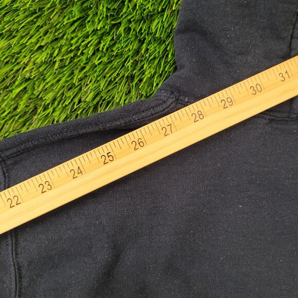 Vintage Y2K Medusa Brewing Hoodie Womens Small 19x22 Baggy - Picture 3 of 16